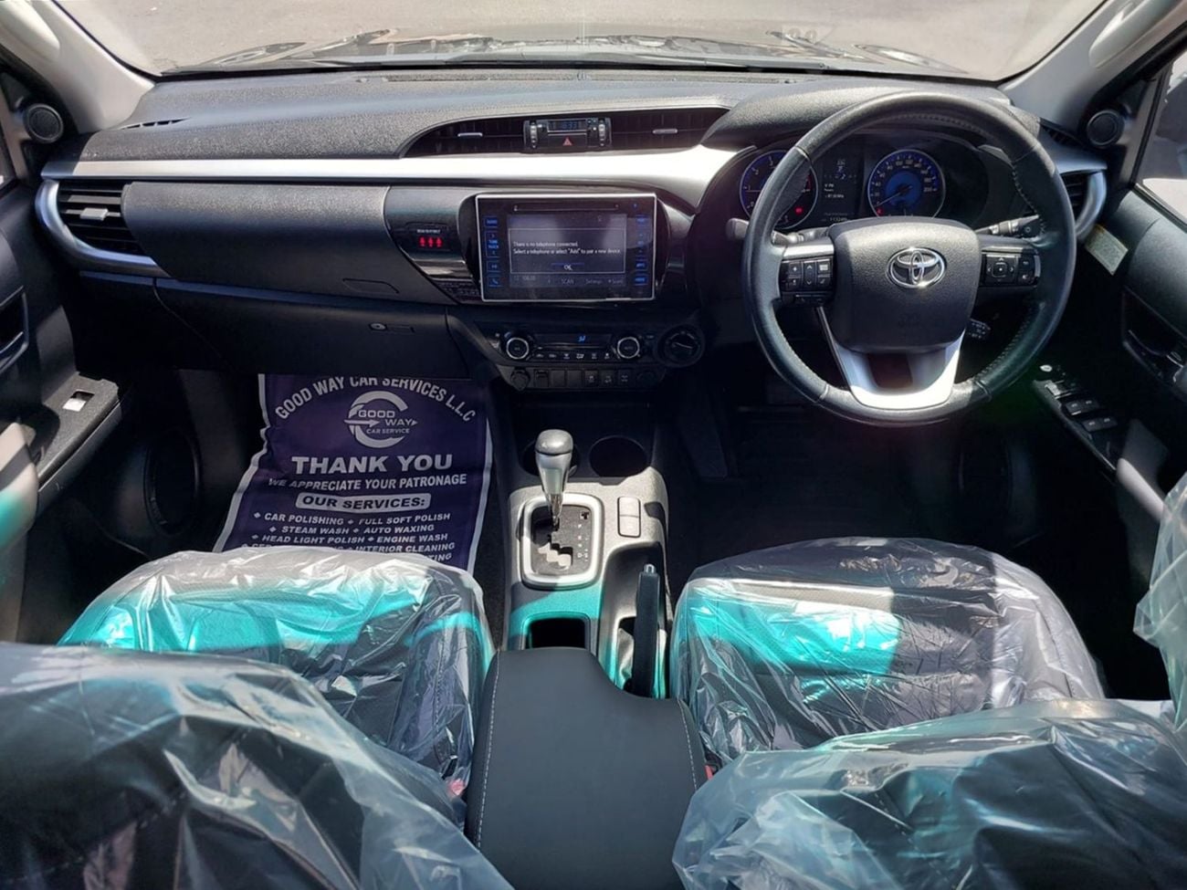 تويوتا هيلوكس TOYOTA HILUX PICKUP RHD 2017 MODEL 2.8 L DIESEL AUTOMATIC(PM93721)