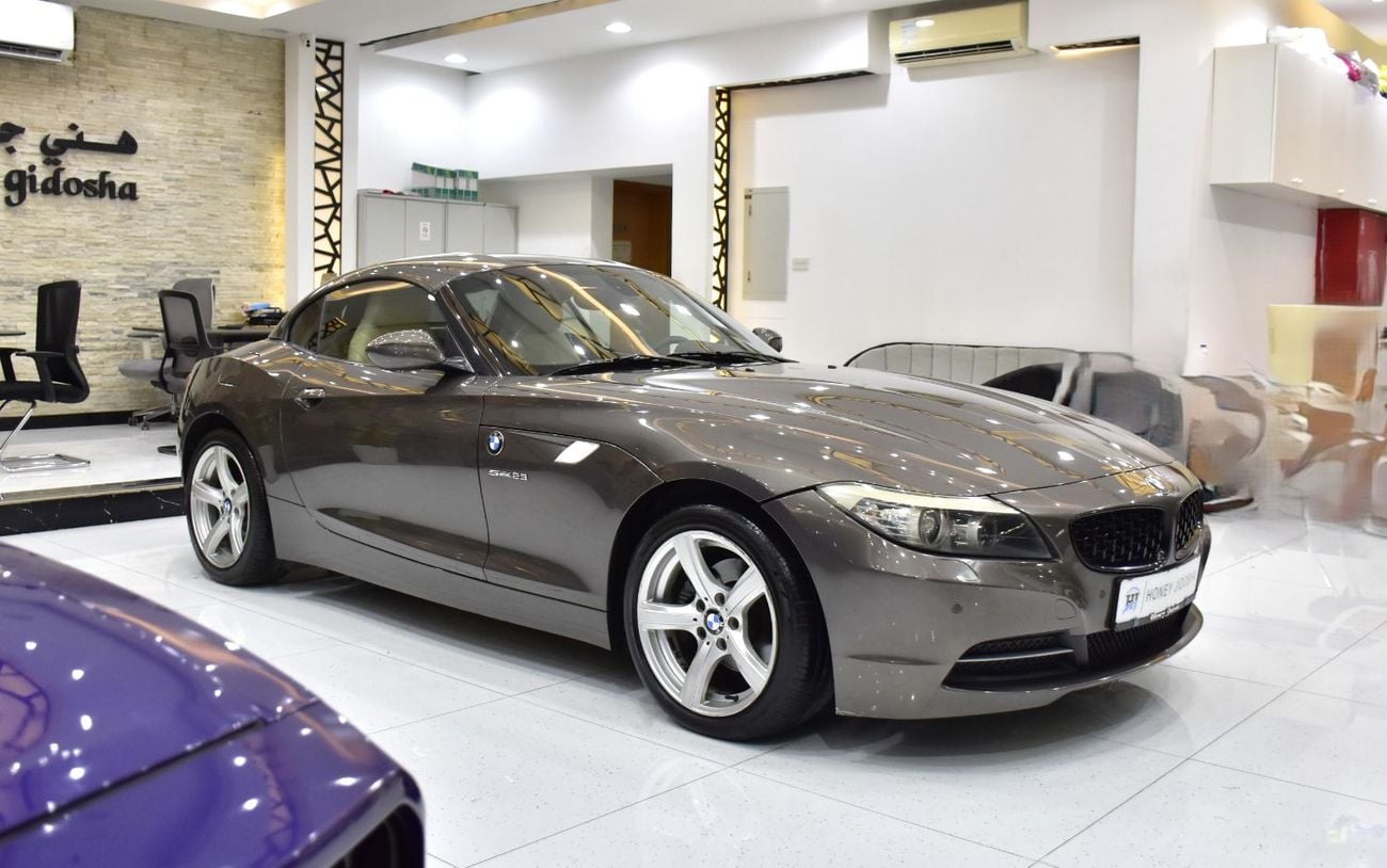 BMW Z4 sDrive 23i EXCLUSIVE EXCELLENT DEAL for our BMW Z4 sDrive23i ( 2012 Model ) in Brown Color GCC Specs