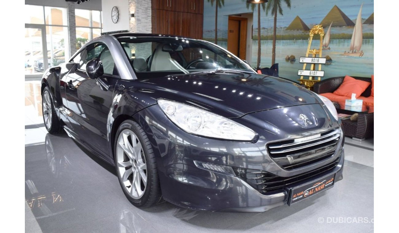 Peugeot RCZ Turbo 1.6L, GCC Specs - Original Paint, Single Owner - Low Kms, Excellent Condition