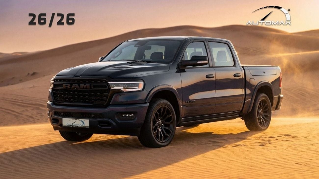 RAM 1500 (For Export , НА ЭКСПОРТ) PY 26/26 Limited Crew Cab Hurricane H.O 3.0TT GCC Без пробега