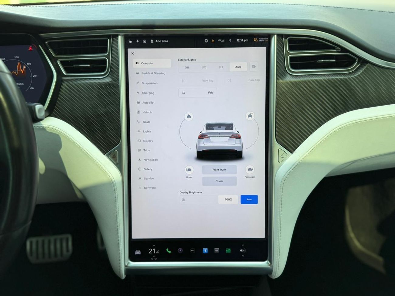 تسلا موديل اكس Long Range (AWD)