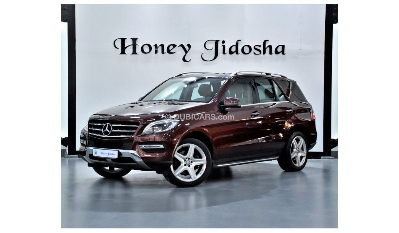 Mercedes-Benz ML 350 EXCELLENT DEAL for our Mercedes Benz ML350 ( 2014 Model ) in Burgundy Color GCC Specs