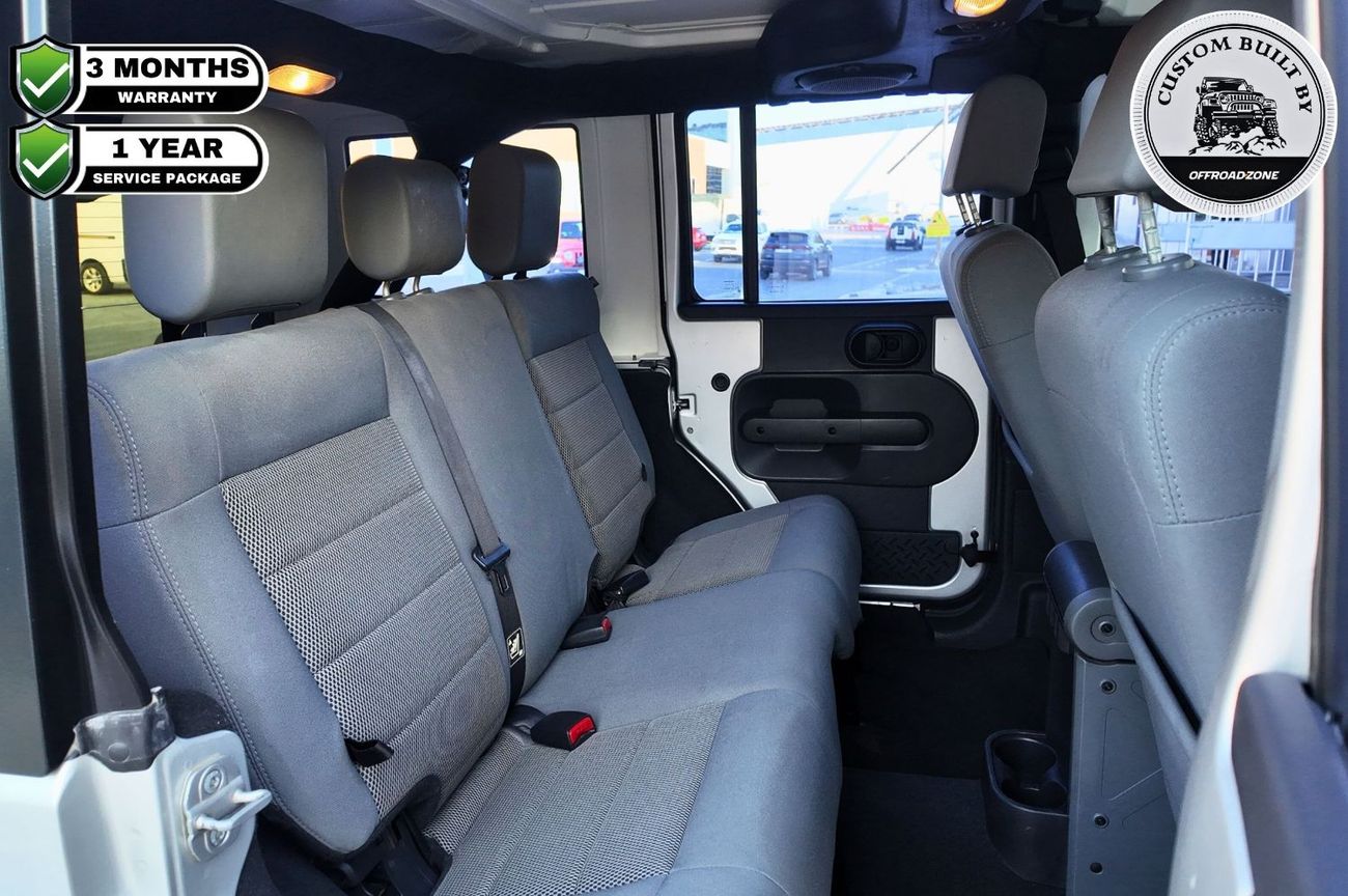 Jeep Wrangler Unlimited Sahara 3.8L A/T / 3 Months Warranty and 1 Year Service Package Included