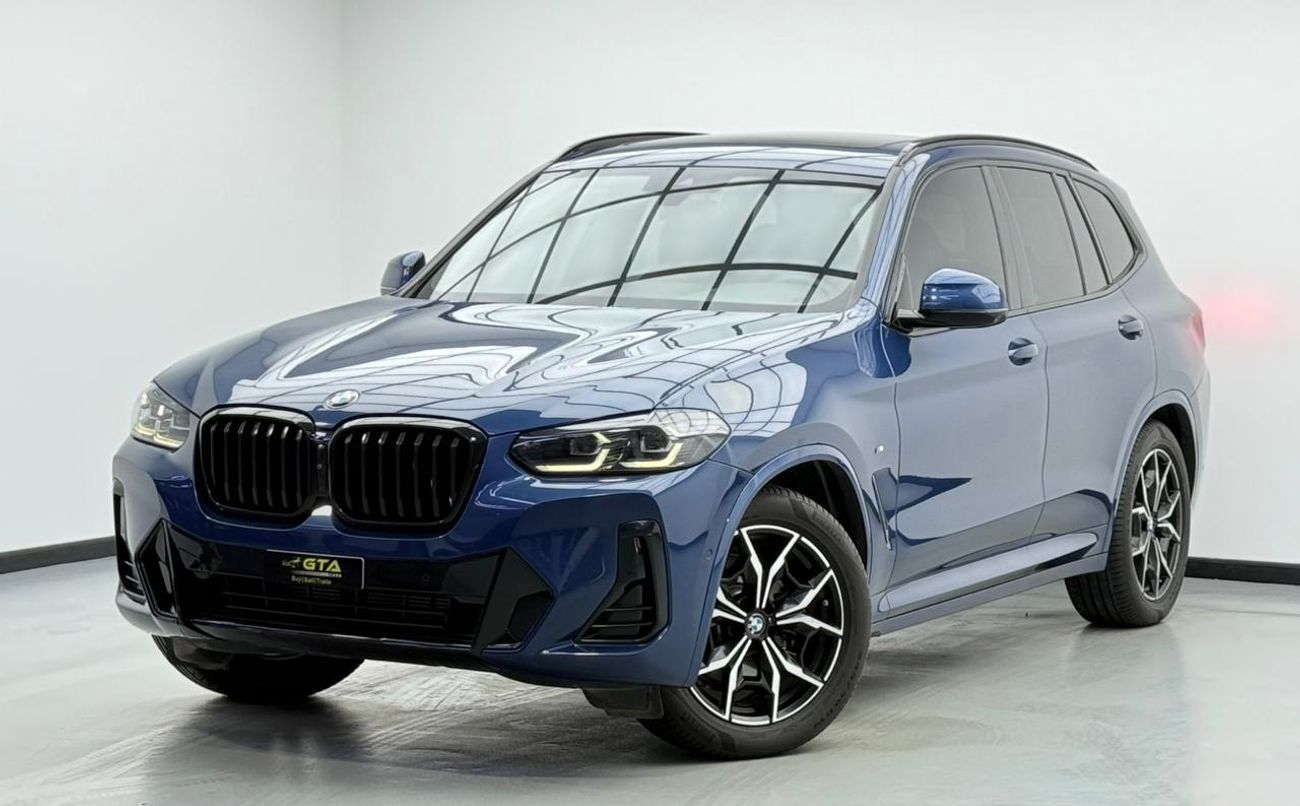 BMW X3 xDrive 30i M Sport 2.0L 2022 BMW X3 xDrive30i M Sport, 2027 BMW Warranty + Service Pack, Full BMW Se