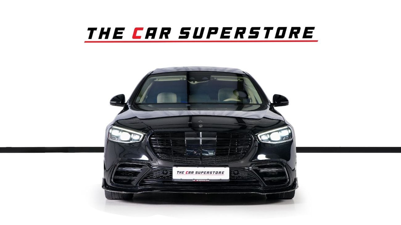 Mercedes-Benz S 580 Maybach Brabus B40 V8 Twin Turbo-21 Inch High Gloss Black Rims