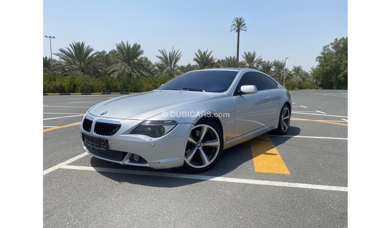 BMW 630i BMW 630I 2007 GCC V6 Perfect Condition - Accident Free