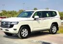 تويوتا لاند كروزر LC300 GXR 3.5 - MID OPTIONS - SUNROOF - 2025 MODEL - WHITE INSIDE BLACK -
