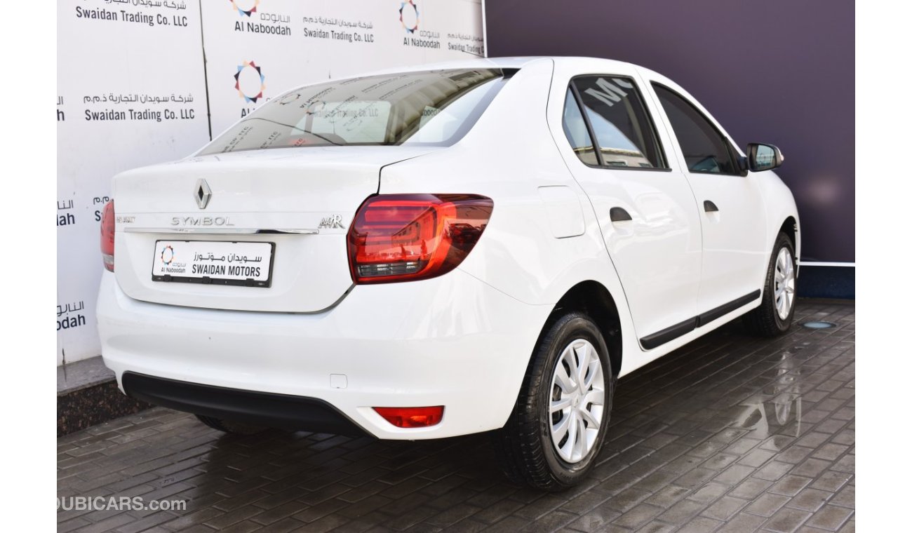 رينو سيمبول AED 459 PM | 1.6L PE GCC DEALER WARRANTY