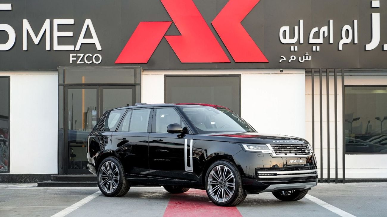 لاند روفر رينج روفر Autobiography P530 4.4L V8 Black - Black 2025 MY EXPORT PRICE