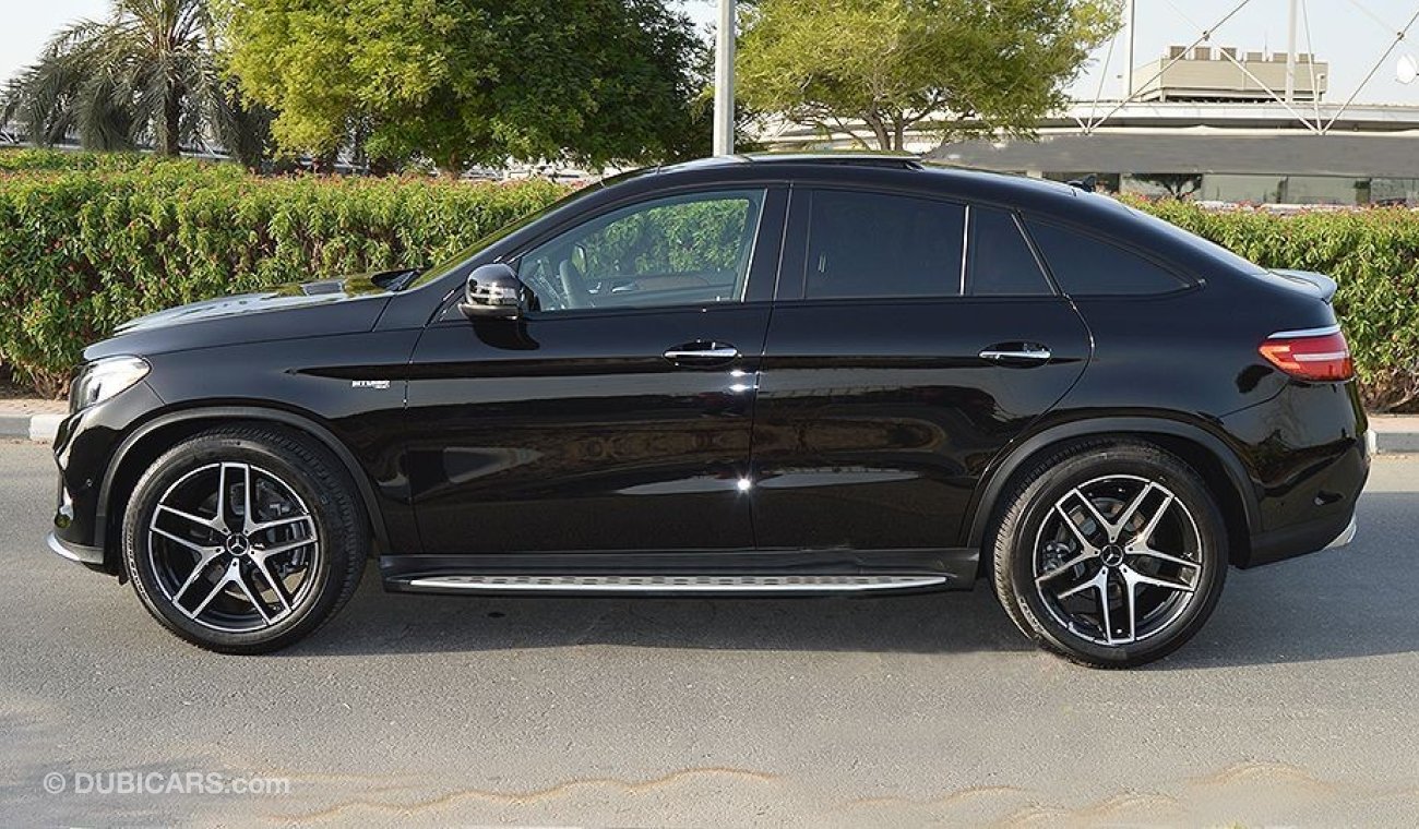 Mercedes-Benz GLE 43 AMG 2019, 3.0L V6 GCC, 0km with 2 Years Unlimited Mileage Warranty