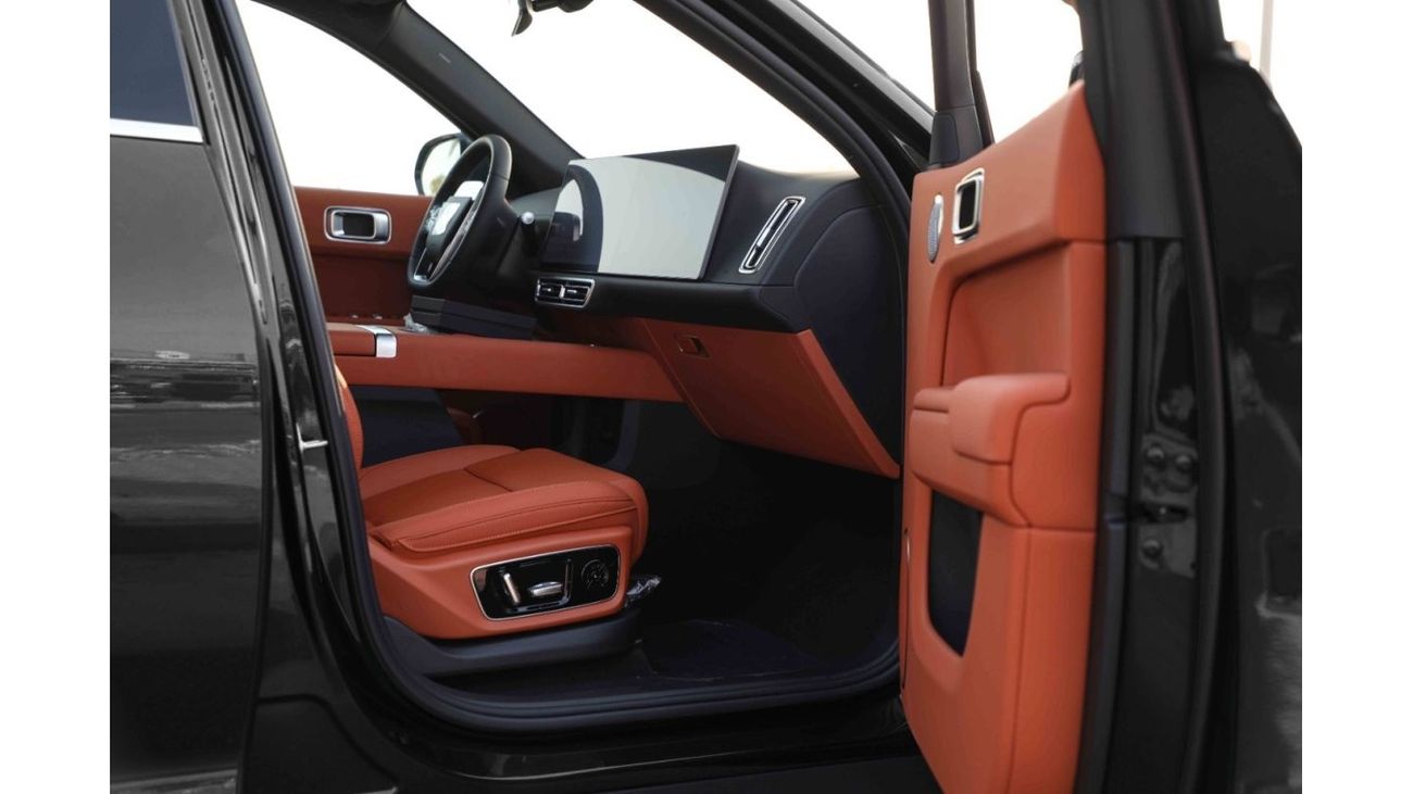 لي اوتو L7 2024 Li Auto L7 ULTRA 1.5 Plug-in Hybrid - أسود من الداخل أسود وبرتقالي | للتصدير فقط