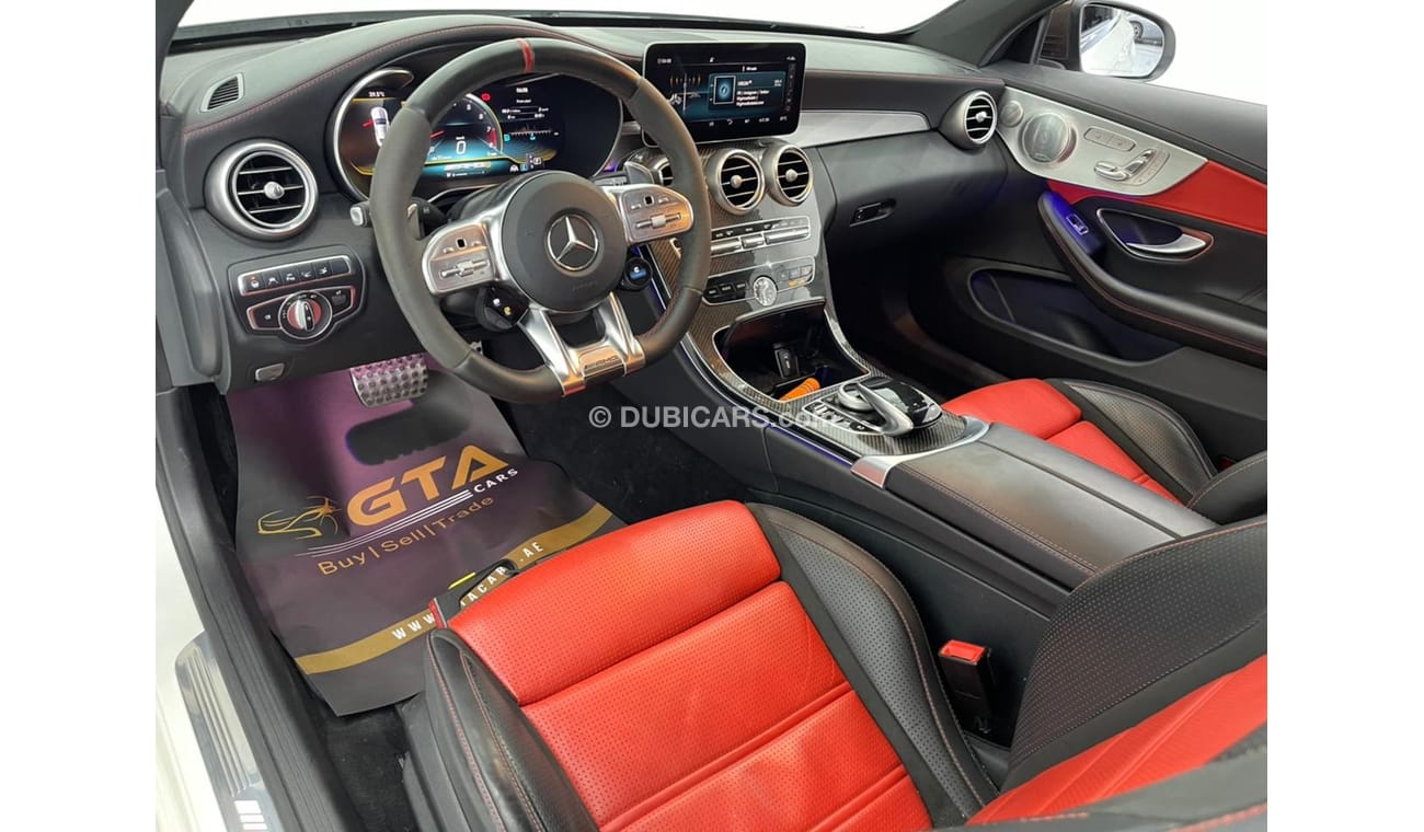 مرسيدس بنز C 63 كوبيه 2019 Mercedes-Benz C63 S Coupe AMG, June 2024 Mercedes Warranty, FSH, Fully Loaded, GCC