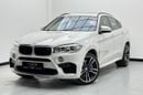 BMW X6M Std 4.4L 2017 BMW X6M, Full Service History, Excellent Condition, GCC