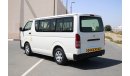 Toyota Hiace STANDARD ROOF MINI BUS WITH GCC SPEC