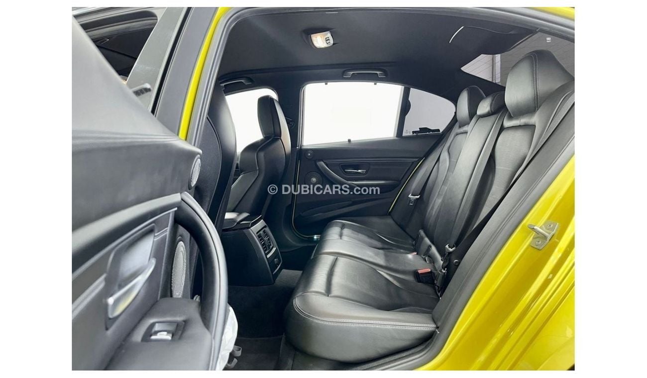 BMW M3 Std Std Std Std 2016 BMW M3(F80)-BMW Warranty-Full Service History-Service Contract-GCC.