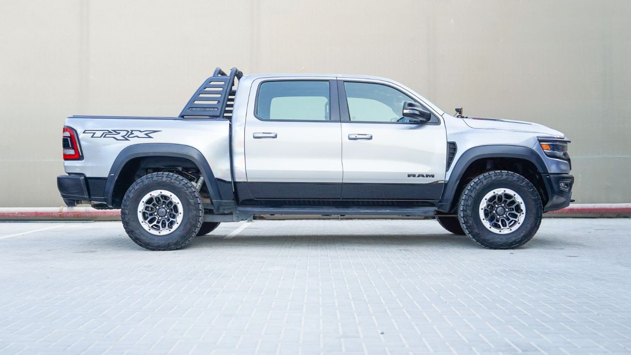 رام 1500 TRX Crew Cab 6.2L | AED 5,301 PM | Warranty March 2027 | GCC