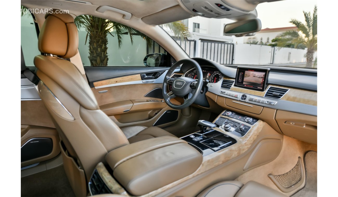 Audi A8 W12 - Full Service History! - Top Of The Range! - Whopping 500HP! - AED 1,758 PM - 0% DP