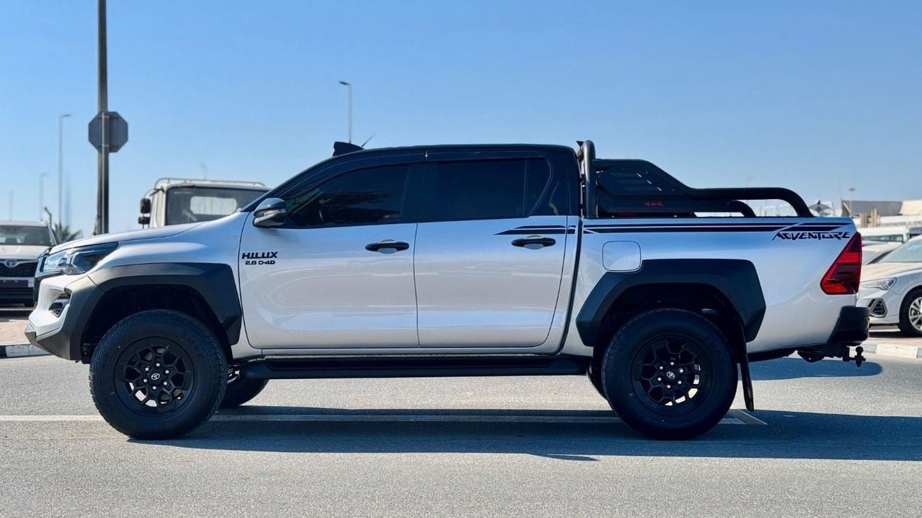 تويوتا هيلوكس MODIFIED TO GR SPORTS 2024 | 2.8L DIESEL ENGINE | DOUBLE CABIN | 2021 | AUTOMATIC TRANSMISSION | RHD