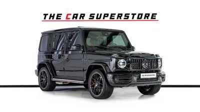 Mercedes-Benz G 63 AMG 4MATIC SUV Night Package II-Carbon Fiber Package-Low Mileage-Under Warranty Until 2027