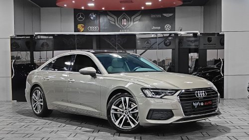 Audi A6 AED 2600/MONTHLY | 2021 AUDI  A6 40 TFSI S-TRONIC WITH SUNROOF 2.0L  | GCC | UNDER AGENCY WARRANTY