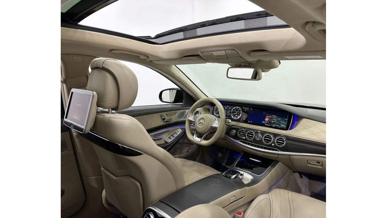 Mercedes-Benz S 63 AMG 2015 Mercedes Benz S63 4MATIC Brabus Edition, 1 Of 1, Full Service History, Fully Loaded, GCC