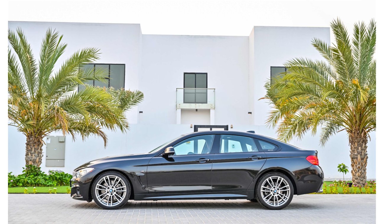 BMW 430i i M kit Grancoupe | AED 2,330 Per Month | 0% DP | Under Agency Warranty! - Amazing Condition!