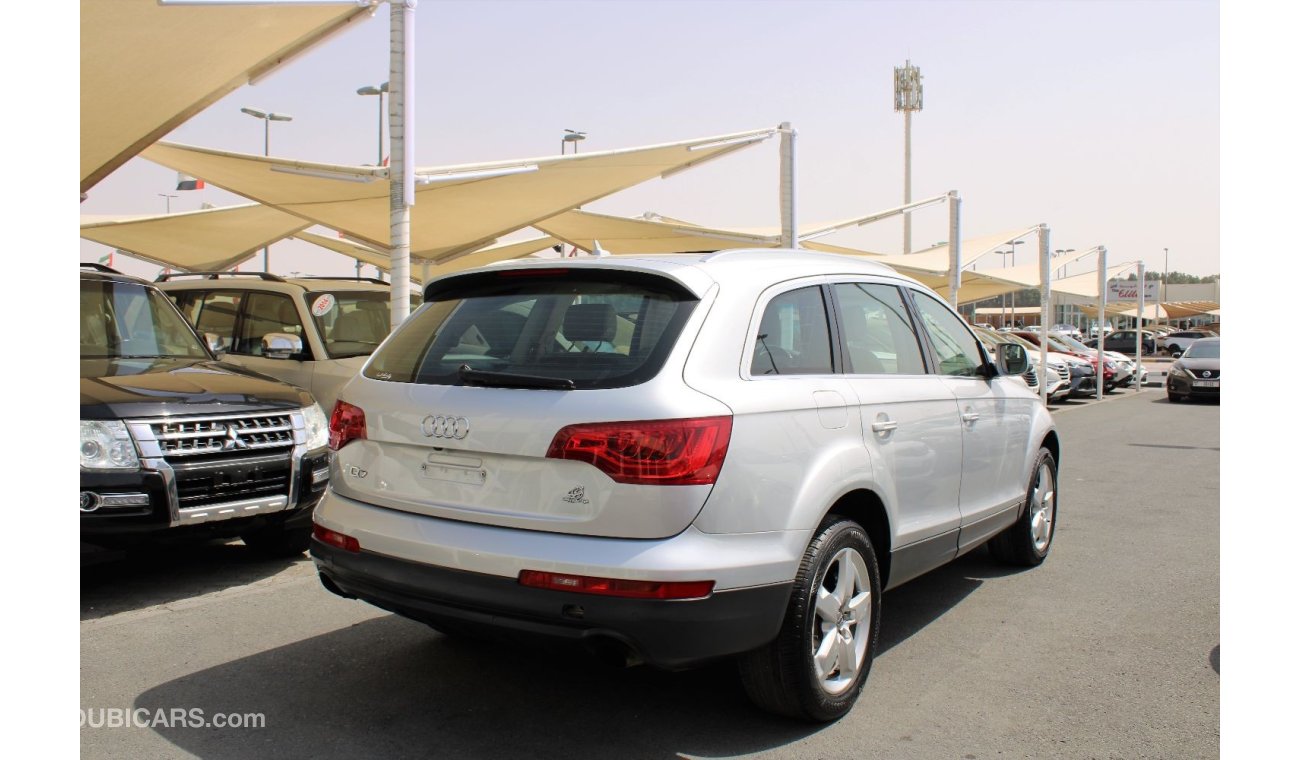 Audi Q7 ACCIDENTS FREE - S-LINE - FULL OPTION  -GCC - CAR IS IN PERFECT CONDITION INSIDE OUT