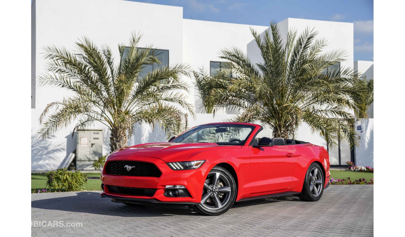 Ford Mustang V6 Convertable - Roush Exhaust - GCC - AED 1,743 Per Month - 0% DP