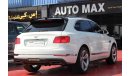 Bentley Bentayga (2018) V12 6.0L TWINE TURBO, GCC