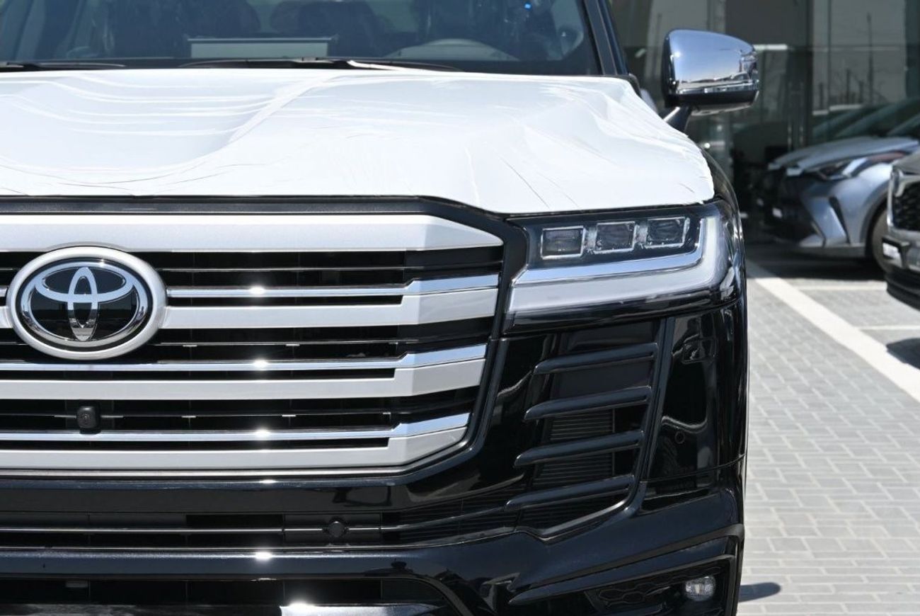 تويوتا لاند كروزر Toyota Land Cruiser VXR 3.5L TwinTurbo V6 Petrol, Color Black Model 2024