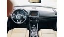 Mazda CX5 MASDA CX5 MODEL 2016 GCC CAR PERFECT CONDITION INSIDE AND OUTSIDE LOW MILEAGE