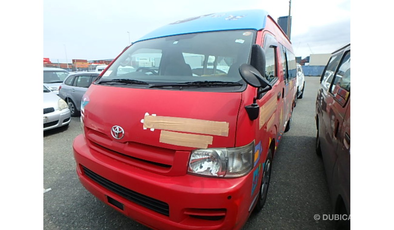 Toyota Hiace Hiroof 15 Seater Van Used RHD 2005/KDH222 Diesel Engine Lot # 593
