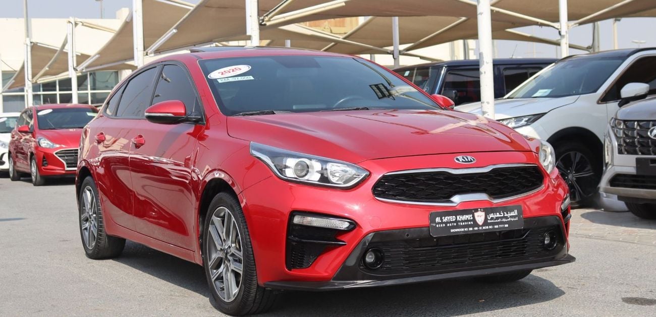 كيا سيراتو كيا سيراتو 2020  خليجى فل أوبشن  بحاله ممتازه ممشى 97000 كم بمحرك 1.6L- بسعر 38000 درهم