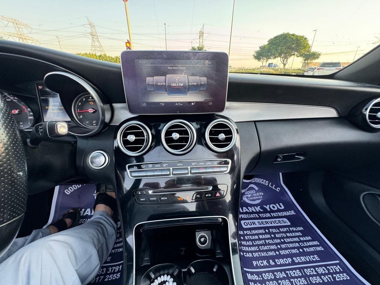 Mercedes Benz C300 2017 AMG CONVERTIBLE 2.0 TURBO TOP OPTION CANADA SPEC