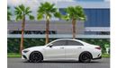 مرسيدس بنز CLA 35 AMG | 3,290 P.M  | 0% Downpayment | 35 AMG | Unique Color!