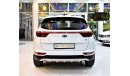 كيا سبورتيج AMAZING KIA Sportage AWD 2018 Model!! in White Color! GCC Specs