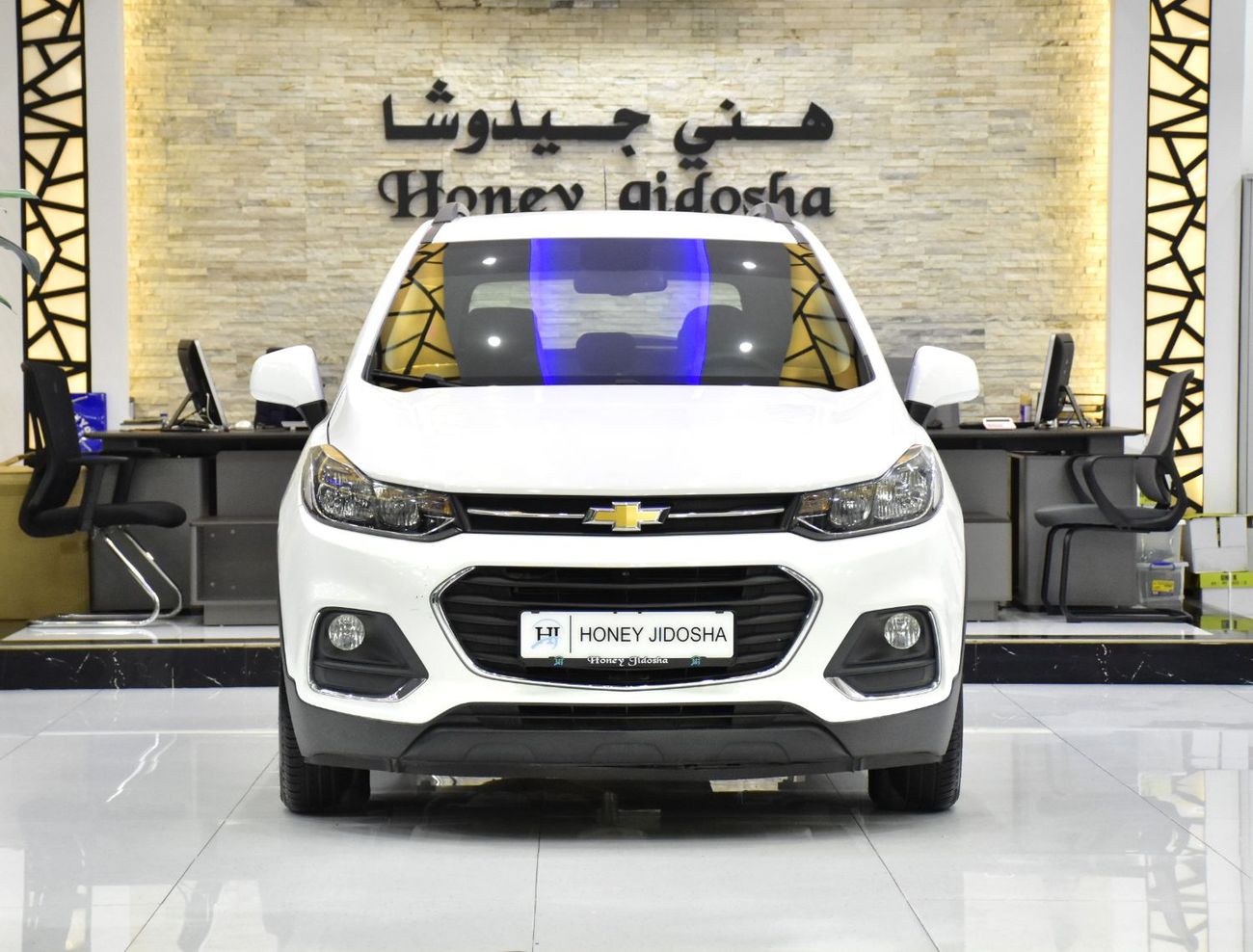 Chevrolet Trax EXCELLENT DEAL for our Chevrolet Trax LT ( 2019 Model ) in White Color GCC Specs