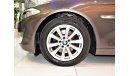 BMW 520i i  2012 Model!! in Brown Color! GCC Specs