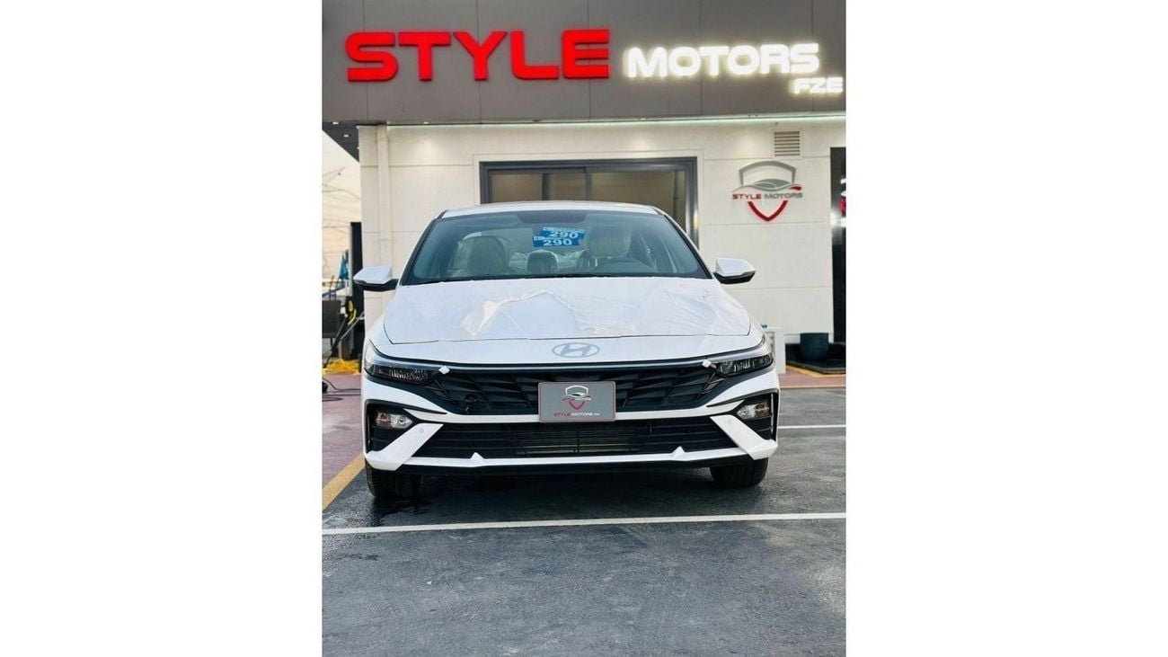 هيونداي إلانترا Hyundai Elantra 1.6L PETROL 2024 GCC Specs sunroof