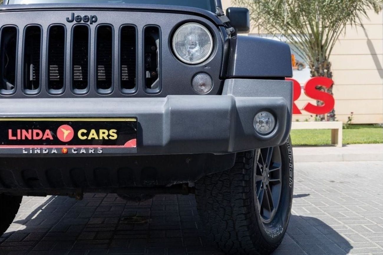 Jeep Wrangler Jeep Wrangler Unlimited Oscar Mike Edition 2018 GCC under Warranty with Flexible Down-Payment.