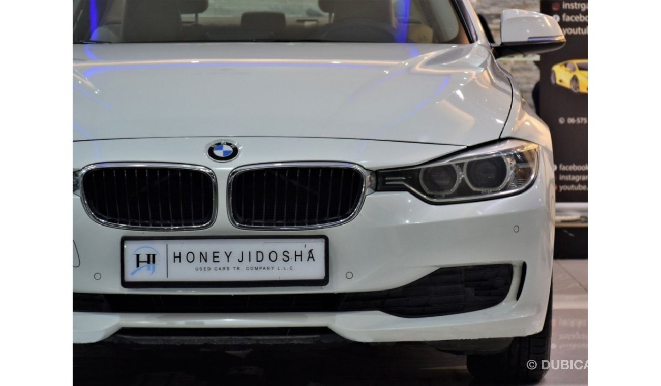 بي أم دبليو 316 EXCELLENT DEAL for our BMW 316i ( 2015 Model! ) in White Color! GCC Specs