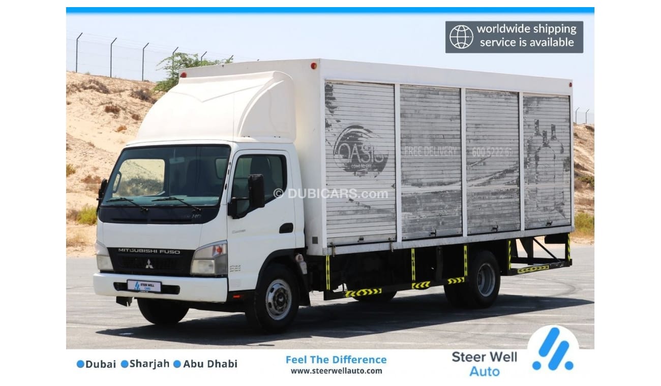 Mitsubishi Fuso Canter 2016 | New Arrival | Mitsubishi Canter HD | 5Ton Shutter Box | GCC Specs Excellent Condition | BEST