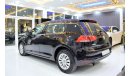 Volkswagen Golf EXCELLENT DEAL for our Volkswagen Golf 1.6L 2015 Model!! in Black Color! GCC Specs