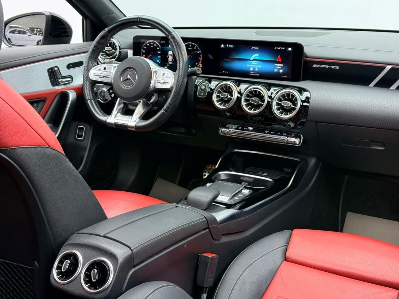 مرسيدس بنز A 35 AMG 4MATIC 2021 Mercedes Benz A35 AMG 4MATIC, Warranty, Full Service History, Excellent Condition, GCC