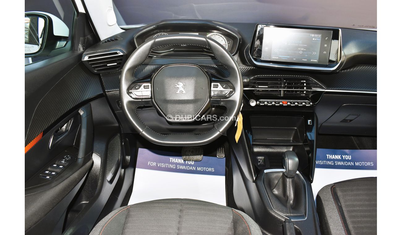 Peugeot 2008 AED 1059 PM | 1.6L ACTIVE 2022 GCC AGENCY WARRANTY UP TO 2026 OR 100K KM