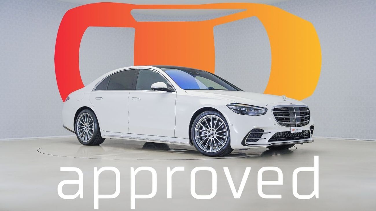 Mercedes-Benz S 500 S500 AMG Line | AED 4,778 PM | Up to 3 Years Unlimited Warranty