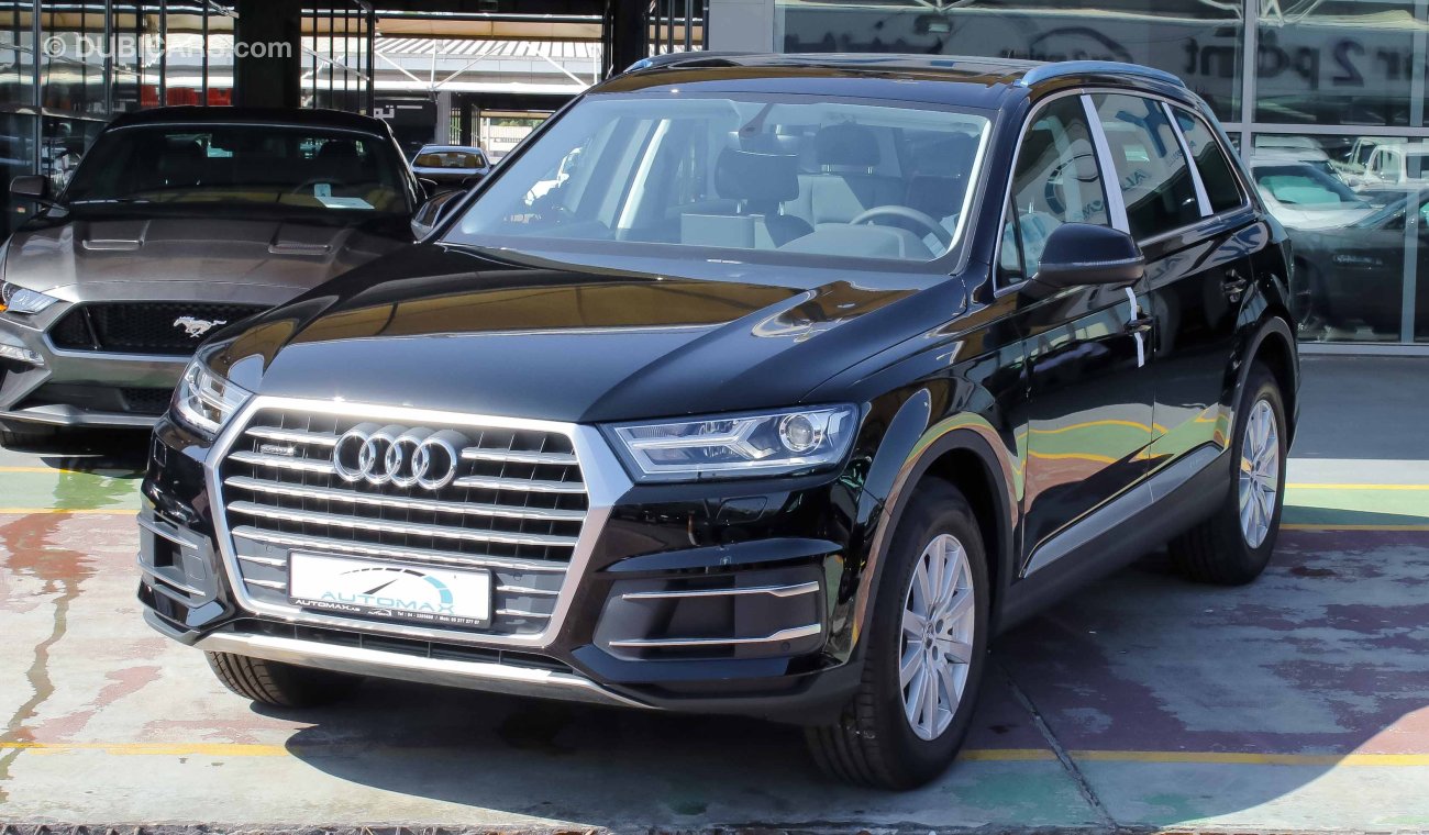 أودي Q7 2019 Quattro 45TFSI, 2.0 V4 AWD, 0km w/5Yrs or 100,000km Warranty + 3yrs or 50,000km Service