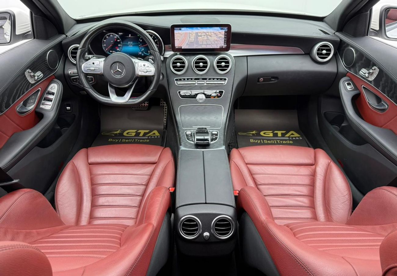 مرسيدس بنز C 200 2021 Mercedes Benz C200 AMG, 2026 Mercedes Warranty, Full Mercedes Service History, GCC