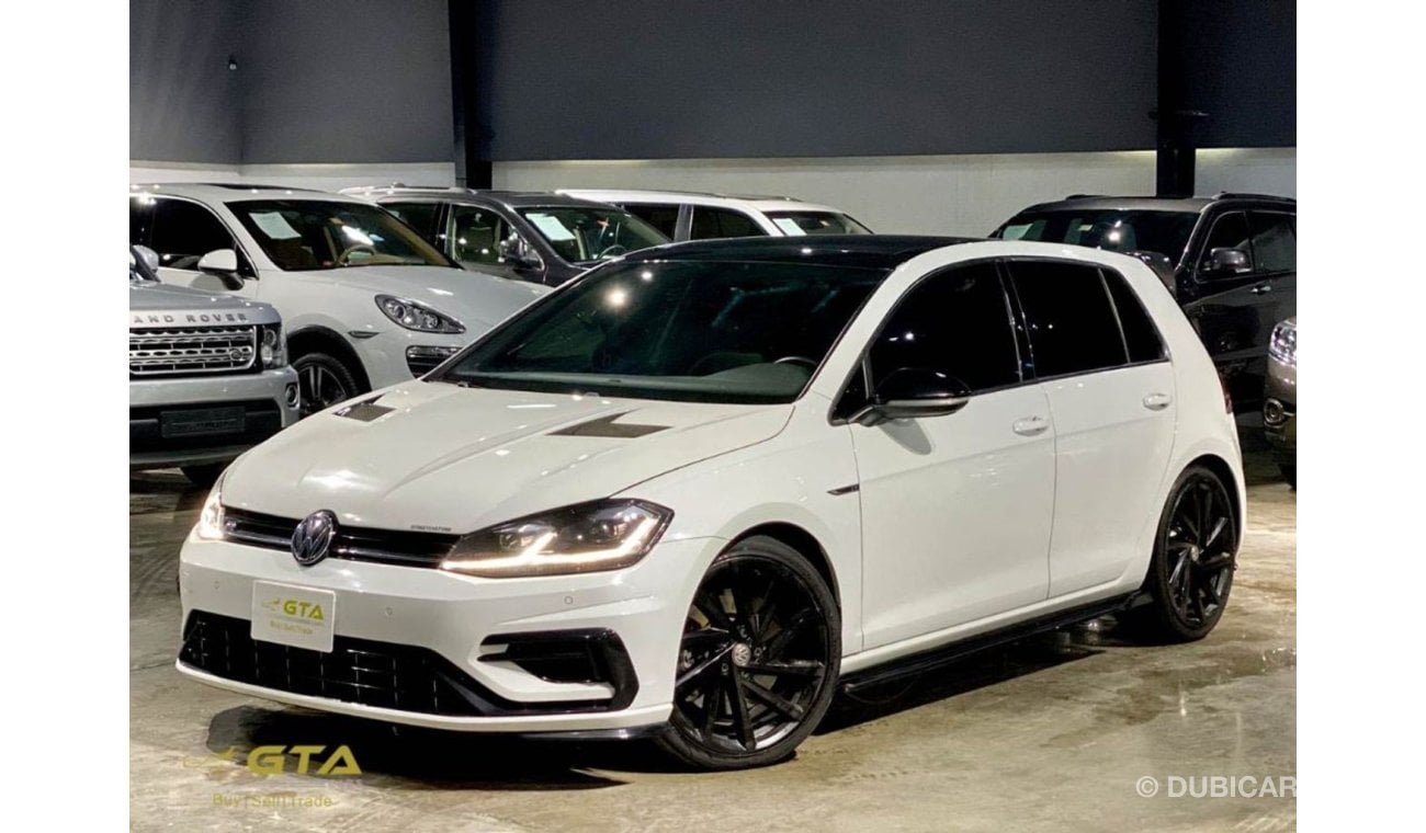 فولكس واجن جولف 2018 Golf R/ GCC /Stage II/Over 400BHP /2 yrs warranty /FSH/ 30k in extras