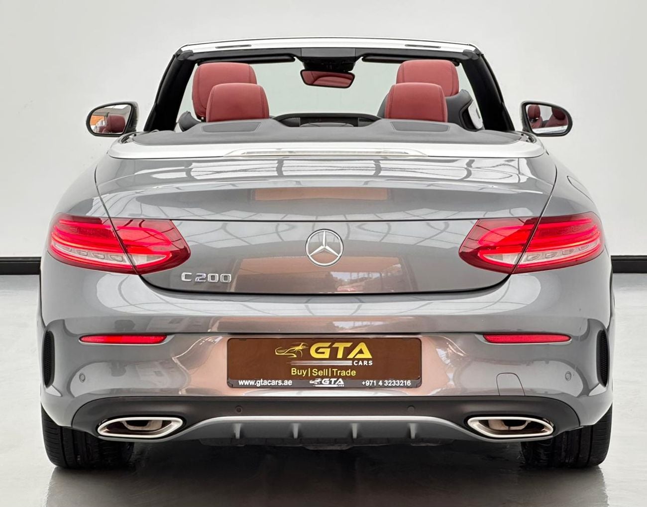 مرسيدس بنز C 200 كوبيه 2018 Mercedes-Benz C200 Cabriolet, 1 Year Unlimited KM Warranty, Full Service History, GCC